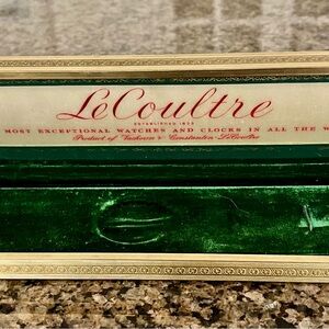 Vintage LeCoultre watch box